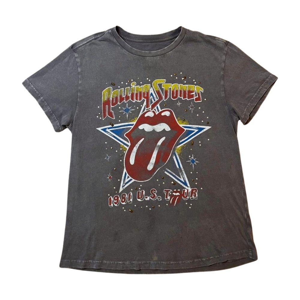 NWOT AEROPOSTALE Rolling Stones embellished graphic tshirt